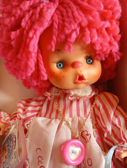 Υπέρ σπάνια παταπούφα Cuore Caldo (GiGi – El Greco) φούξια, στο κουτί της – άψογη κατάσταση