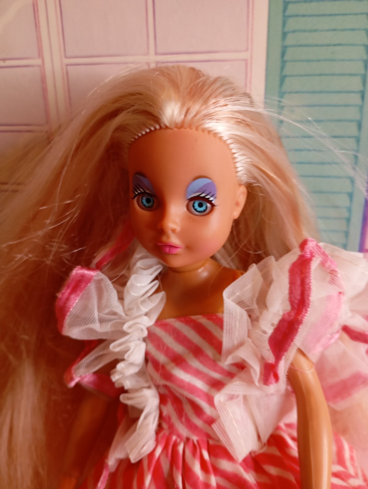 Κουκλα Bibibo β περιόδου με φόρεμα star α περιόδου