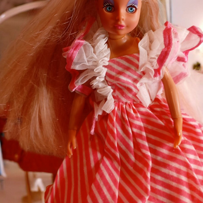 Κουκλα Bibibo β περιόδου με φόρεμα star α περιόδου