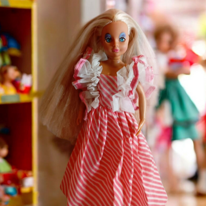 Κουκλα Bibibo β περιόδου με φόρεμα star α περιόδου